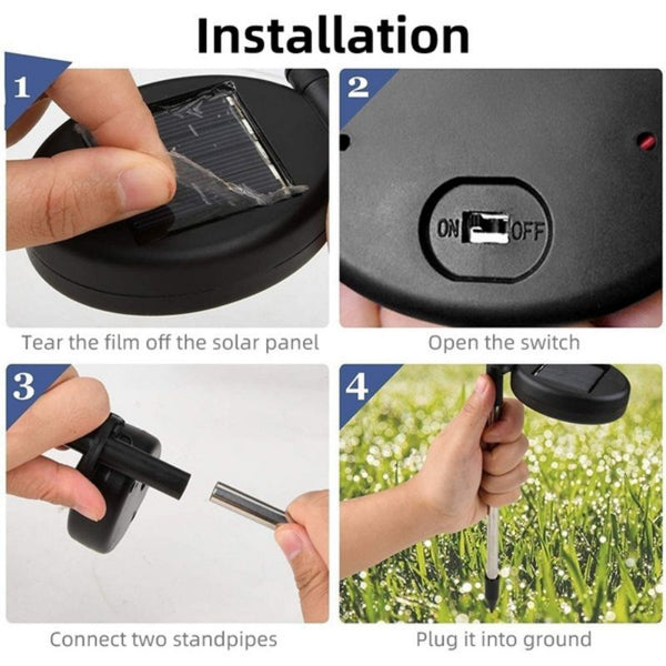 Solar Fireworks Garden Lights-ToShay.org
