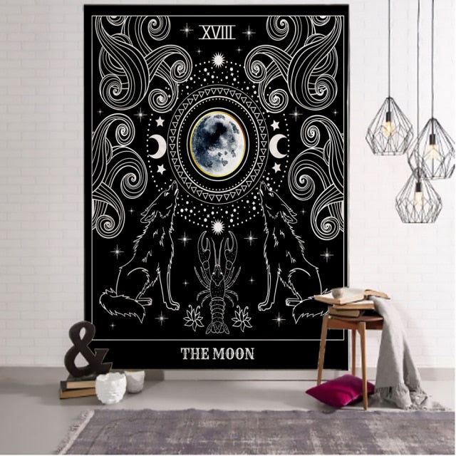 Sun Moon Phase Tapestry-ToShay.org