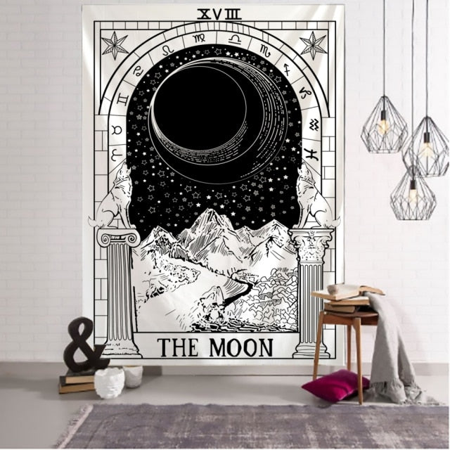 Sun Moon Phase Tapestry-ToShay.org