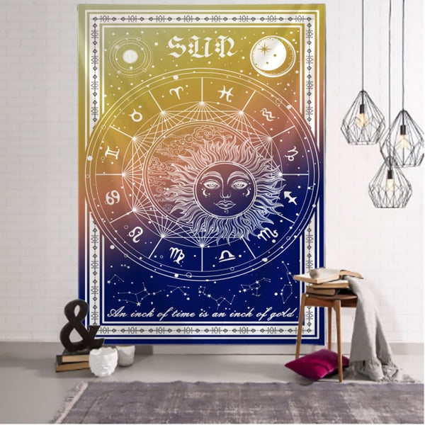 Sun Moon Phase Tapestry-ToShay.org