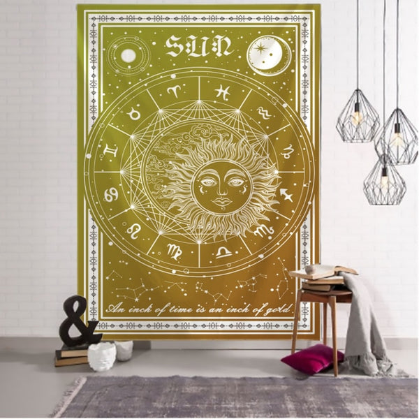 Sun Moon Phase Tapestry-ToShay.org