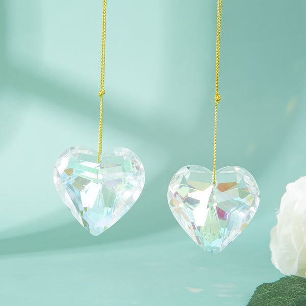 Heart Crystal Pendants-ToShay.org