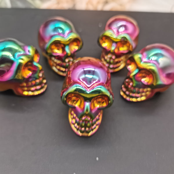 Rainbow Angel Aura Crystal Skull-ToShay.org