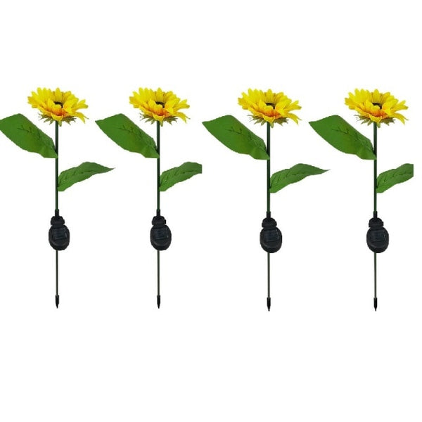 Solar Sunflower Garden Lights-ToShay.org