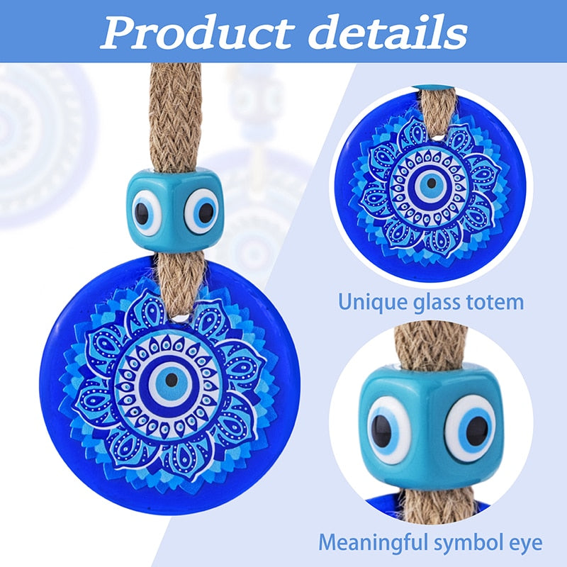 Blue Evil Eye Pendants-ToShay.org