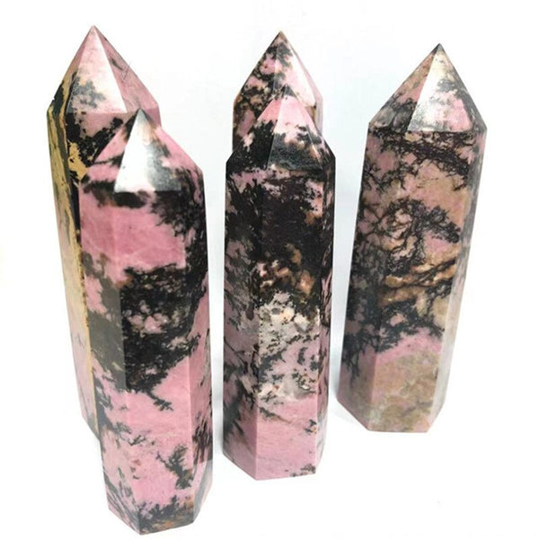 Pink Rhodonite Wand Point-ToShay.org