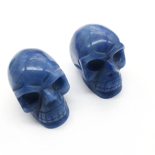 Blue Aventurine Skulls-ToShay.org