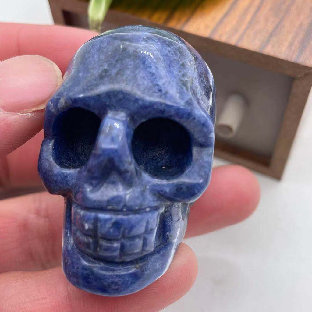 Blue Grain Crystal Skull-ToShay.org