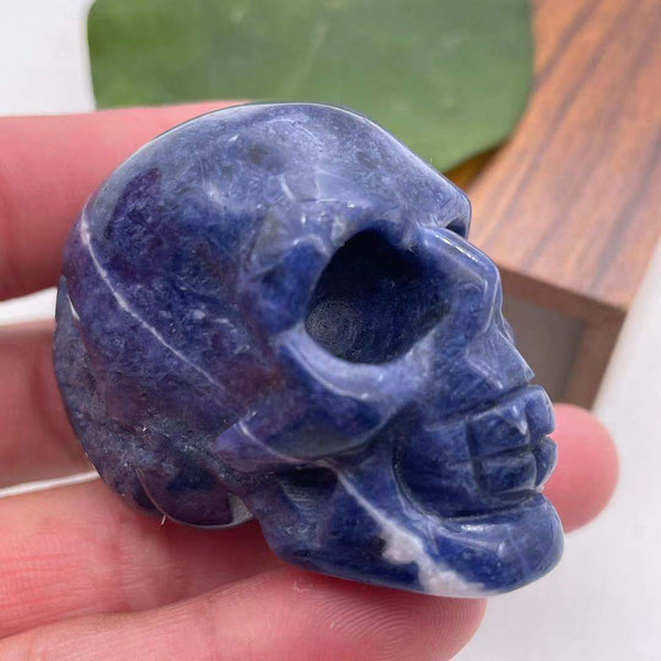 Blue Grain Crystal Skull-ToShay.org