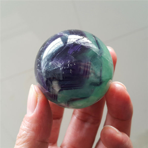 Green Fluorite Crystal Ball-ToShay.org