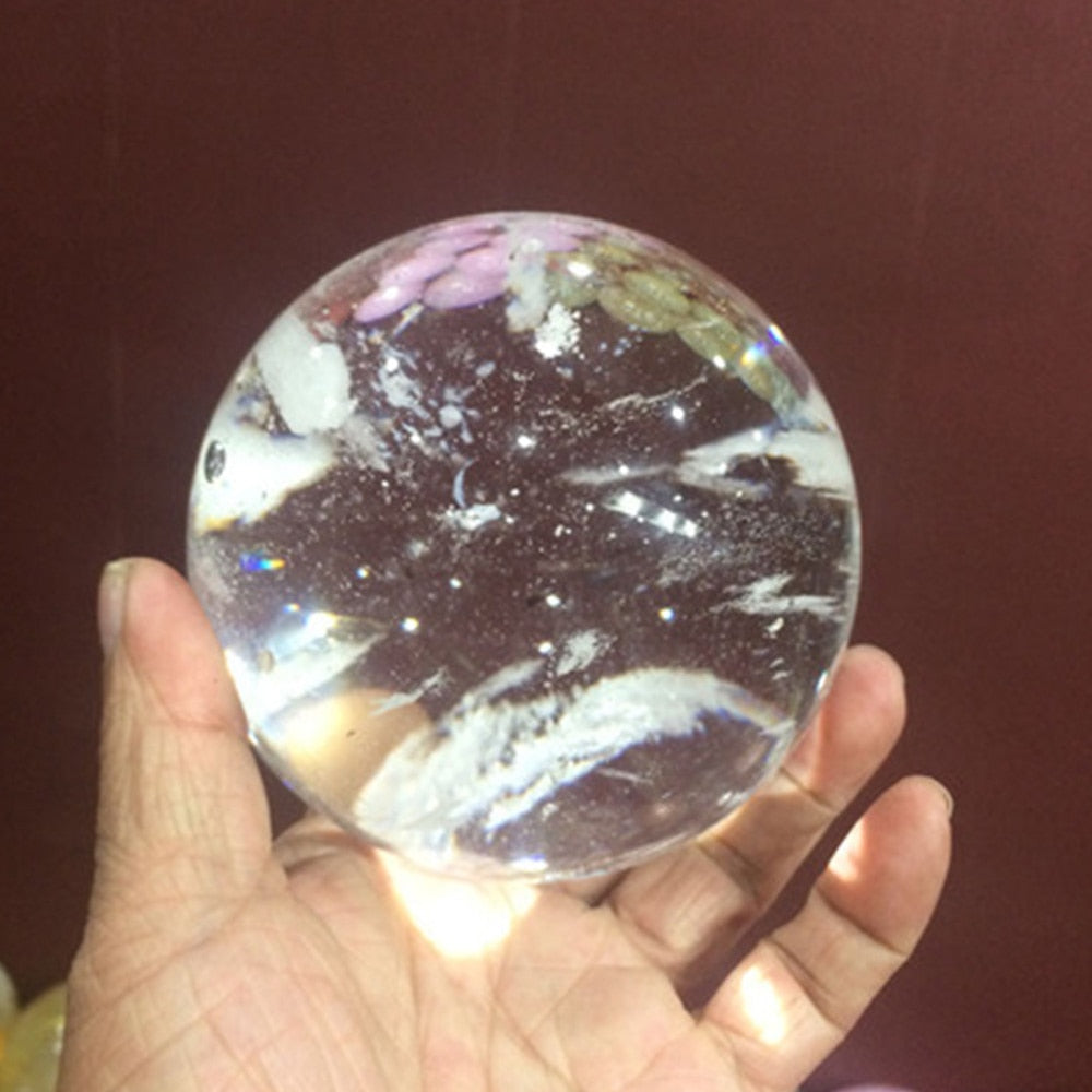 White Smelting Crystal Ball-ToShay.org