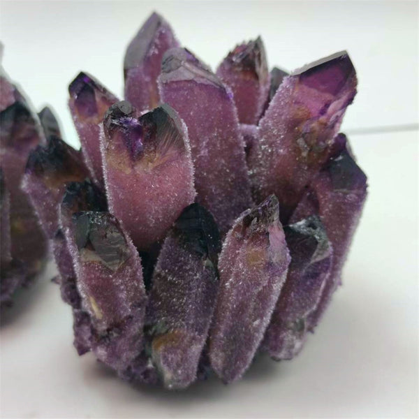 Purple Ghost Phantom Crystal Cluster-ToShay.org