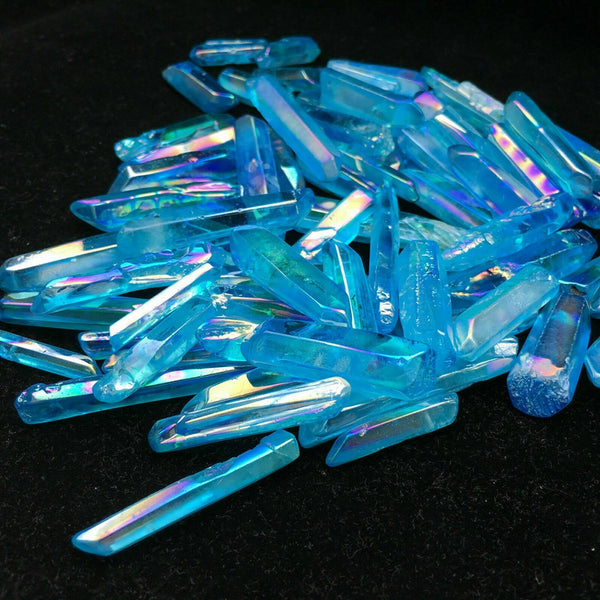 Blue Aura Crystal Chips-ToShay.org