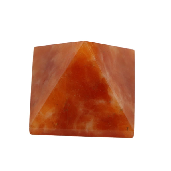 Orange Sunstone Crystal Pyramid-ToShay.org