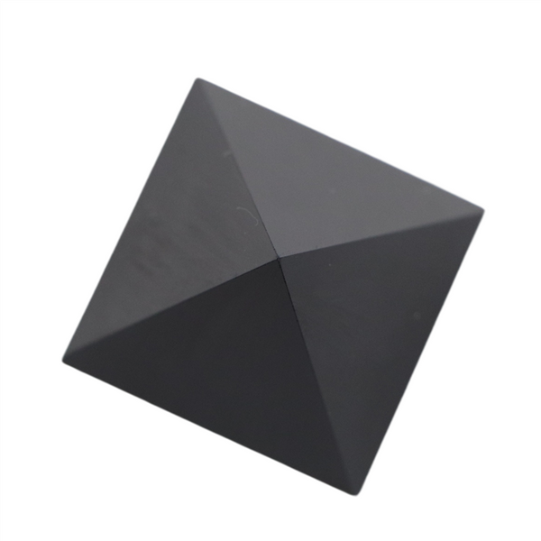 Black Obsidian Stone Pyramid-ToShay.org