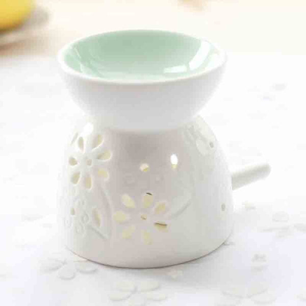 Hollow Floral Essential Oil Burner-ToShay.org