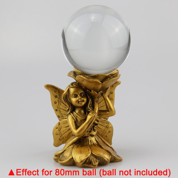 Butterfly Fairy Crystal Ball Stand-ToShay.org