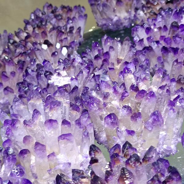 Purple Tip Amethyst Crystal Cluster-ToShay.org