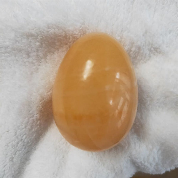 Yellow Jade Crystal Egg-ToShay.org