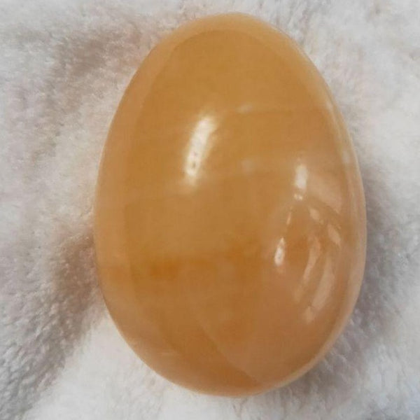 Yellow Jade Crystal Egg-ToShay.org
