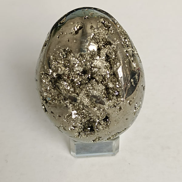 Gold Pyrite Geode Egg-ToShay.org