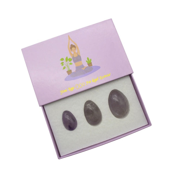Mixed Jade Drilled Egg Gift Sets-ToShay.org