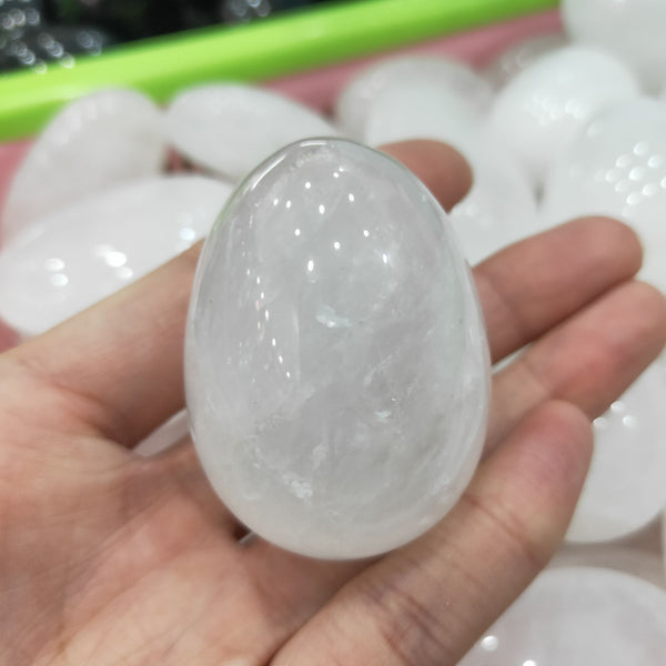 White Rock Quartz Crystal Egg-ToShay.org