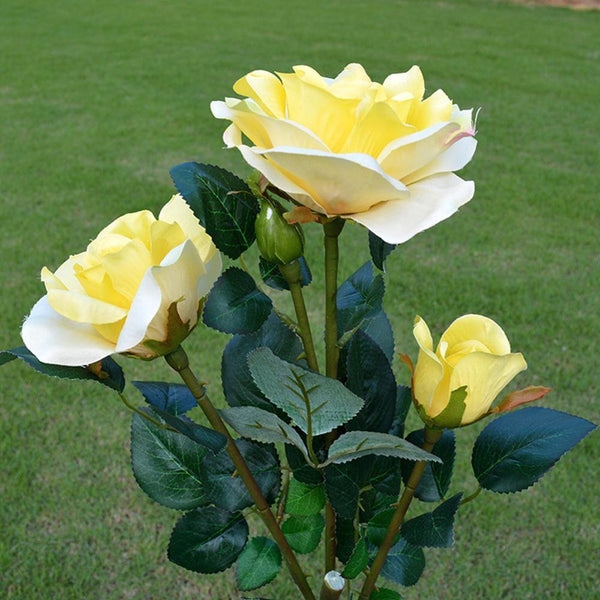 Solar Rose Flower Lawn Lamp-ToShay.org