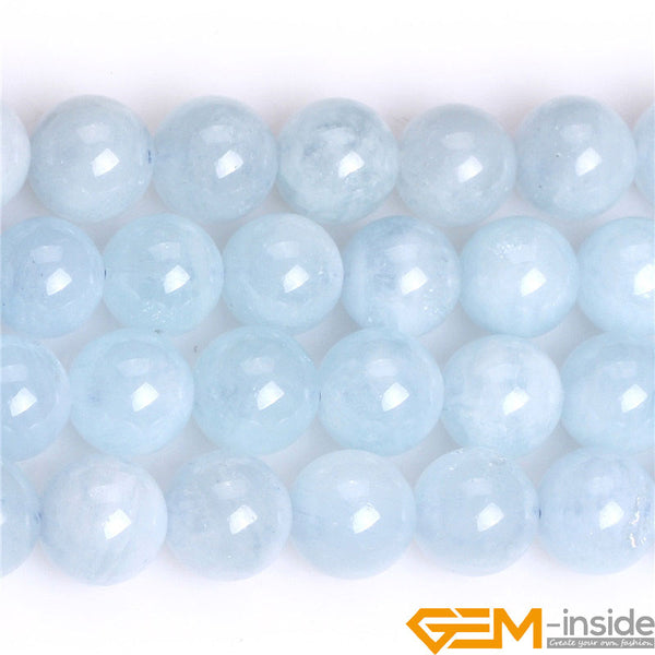 Blue Aquamarine Beads-ToShay.org