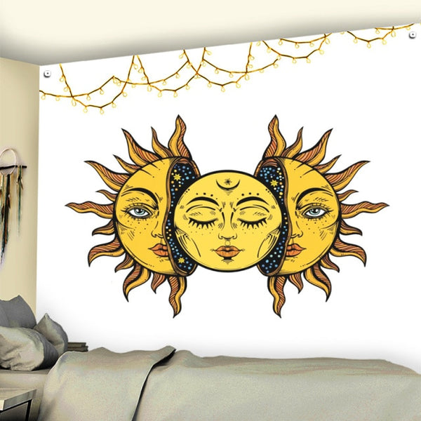 Moon Mandala Tapestry-ToShay.org