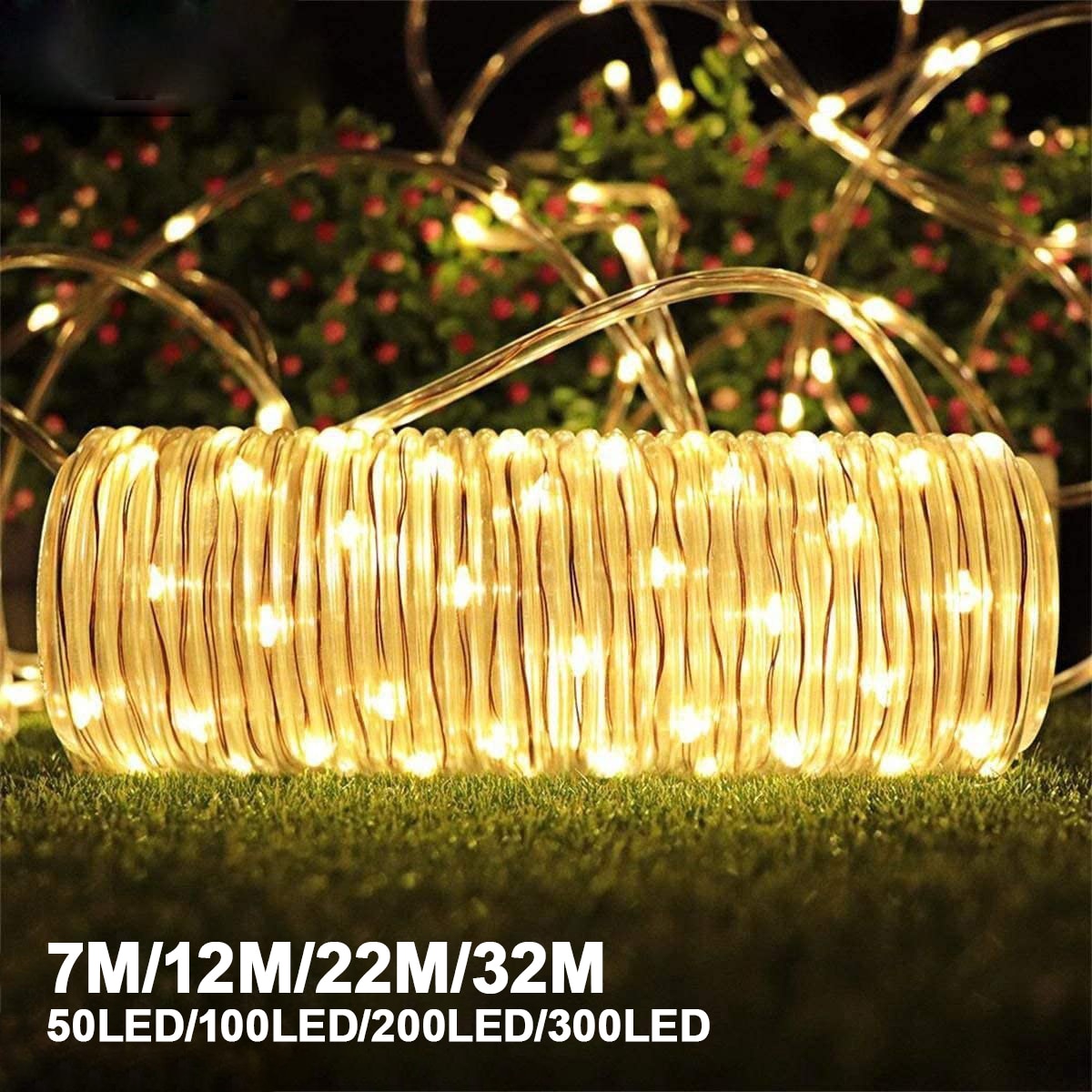 Solar Garden Garland Rope Light-ToShay.org