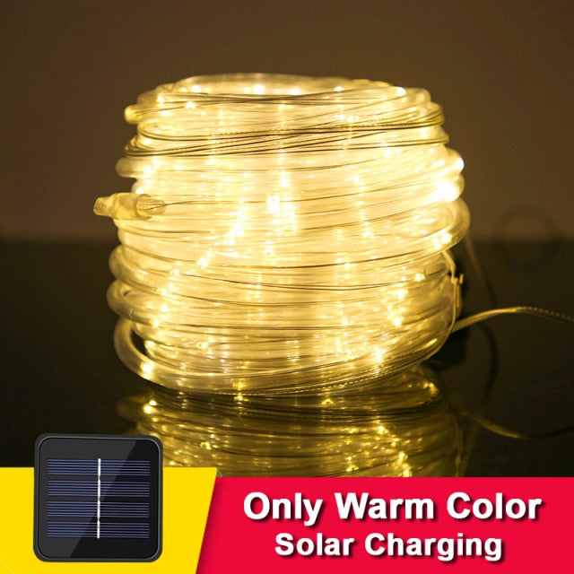 Solar Garden Garland Rope Light-ToShay.org