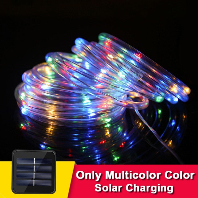 Solar Garden Garland Rope Light-ToShay.org