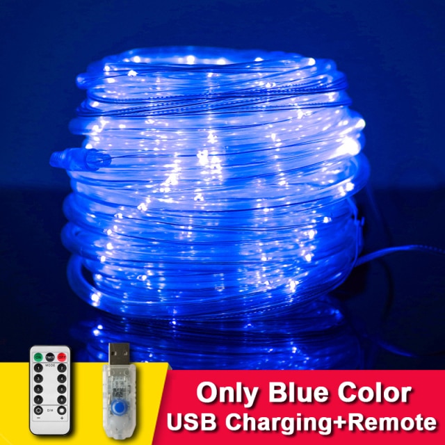 Solar Garden Garland Rope Light-ToShay.org