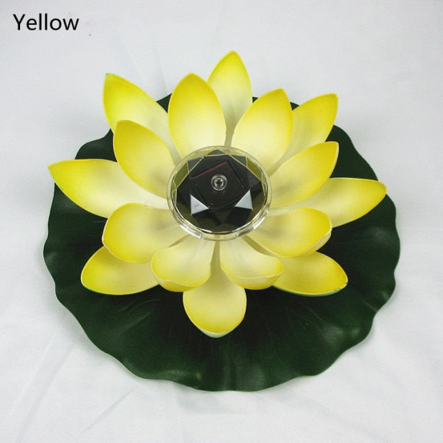Lotus Solar Pool Light-ToShay.org