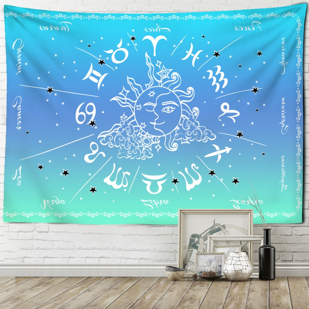Zodiac Star Tapestry-ToShay.org