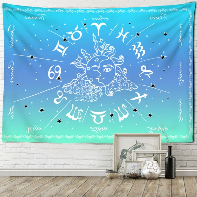 Zodiac Star Tapestry-ToShay.org