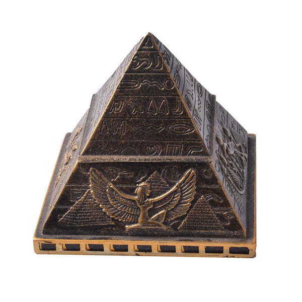Pyramid Chalcopyrite Stones Box-ToShay.org