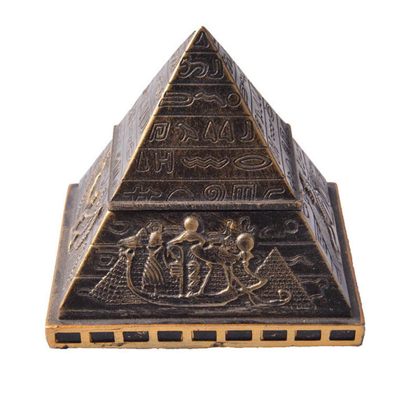 Pyramid Chalcopyrite Stones Box-ToShay.org