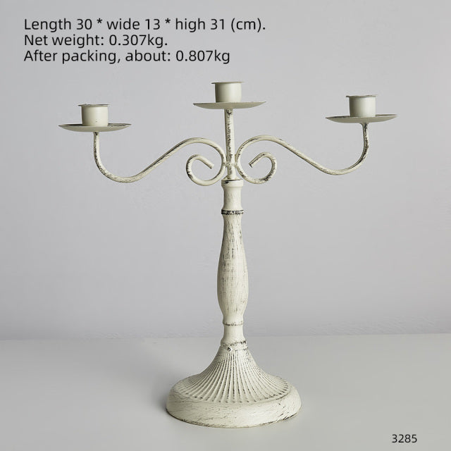 Iron Art Candelabra-ToShay.org