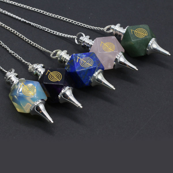 Mixed Crystal Reiki Dowsing Pendulums-ToShay.org