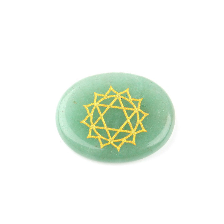 Chakra Symbols Palm Stones-ToShay.org