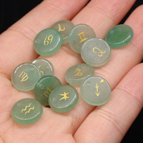 Green Aventurine Zodiac Stones-ToShay.org
