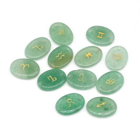 Green Aventurine Zodiac Stones-ToShay.org