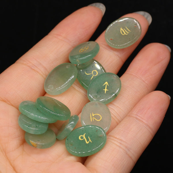 Green Aventurine Zodiac Stones-ToShay.org