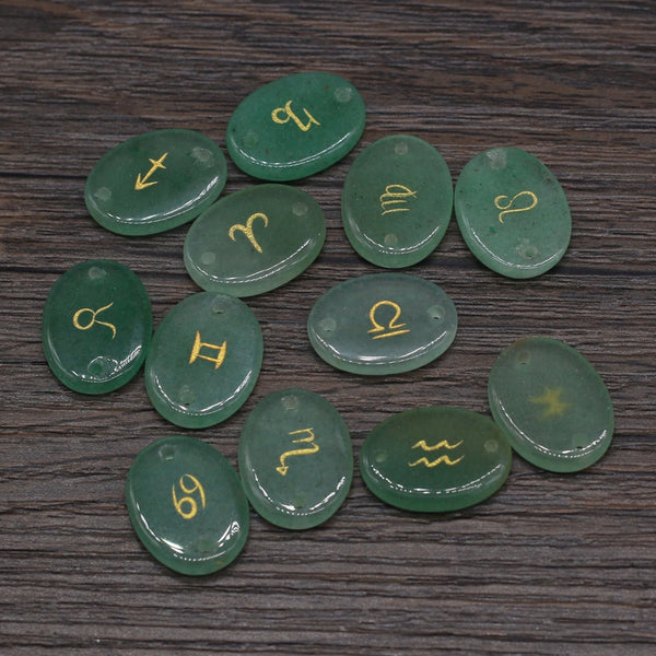 Green Aventurine Zodiac Stones-ToShay.org