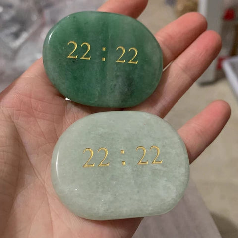Mixed Crystal 22 Palm Stones-ToShay.org