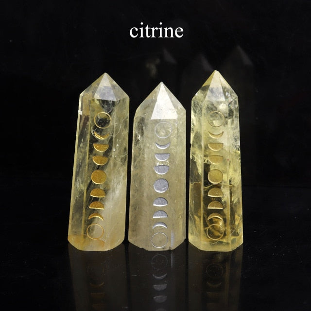 Moon Phase Crystal Wands-ToShay.org