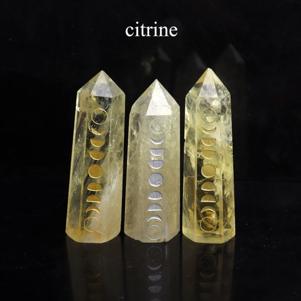 Moon Phase Crystal Wands-ToShay.org