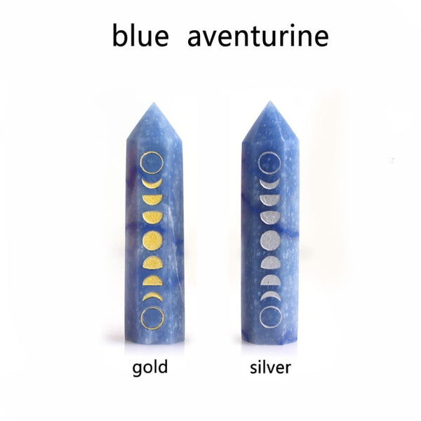 Moon Phase Crystal Wands-ToShay.org